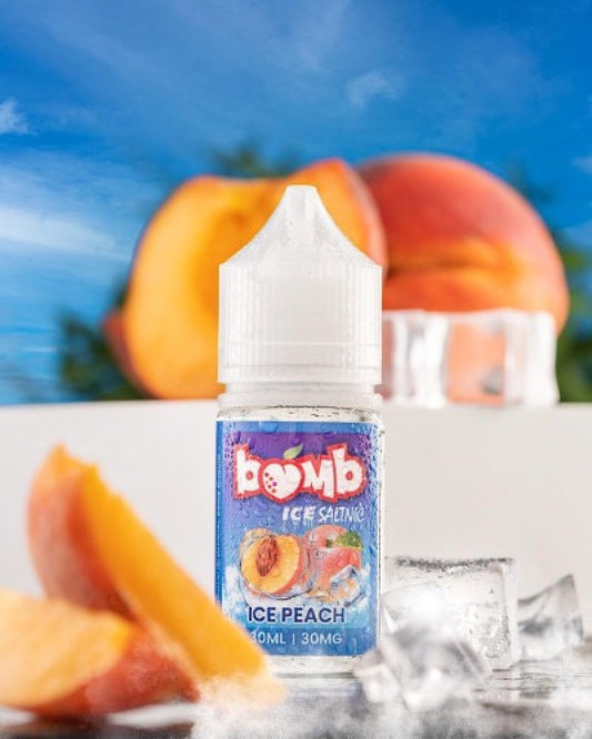 BOMB ICE PEACH - SALTNIC