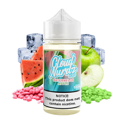 CLOUD NURDZ ICED WATERMELON APPLE - FREEBASE