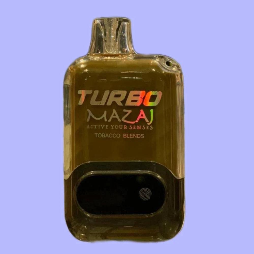 مزاج تيريو 15 الف سحبه 50نيكوتين - Mazaj Turbo 150000 Puffs (50MG)