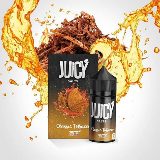 نكهة سولت جوسي كلاسيك توباكو Juicy Classic Tobacco Salt