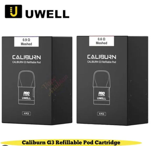 بودات كاليبرن جي 3 من يو ويل UWELL CALIBURN G3 Replacement Podsv