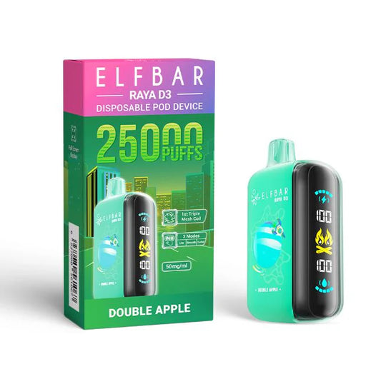 Elfbar Raya D3 Disposable Pod Device (25K Puffs 50MG)